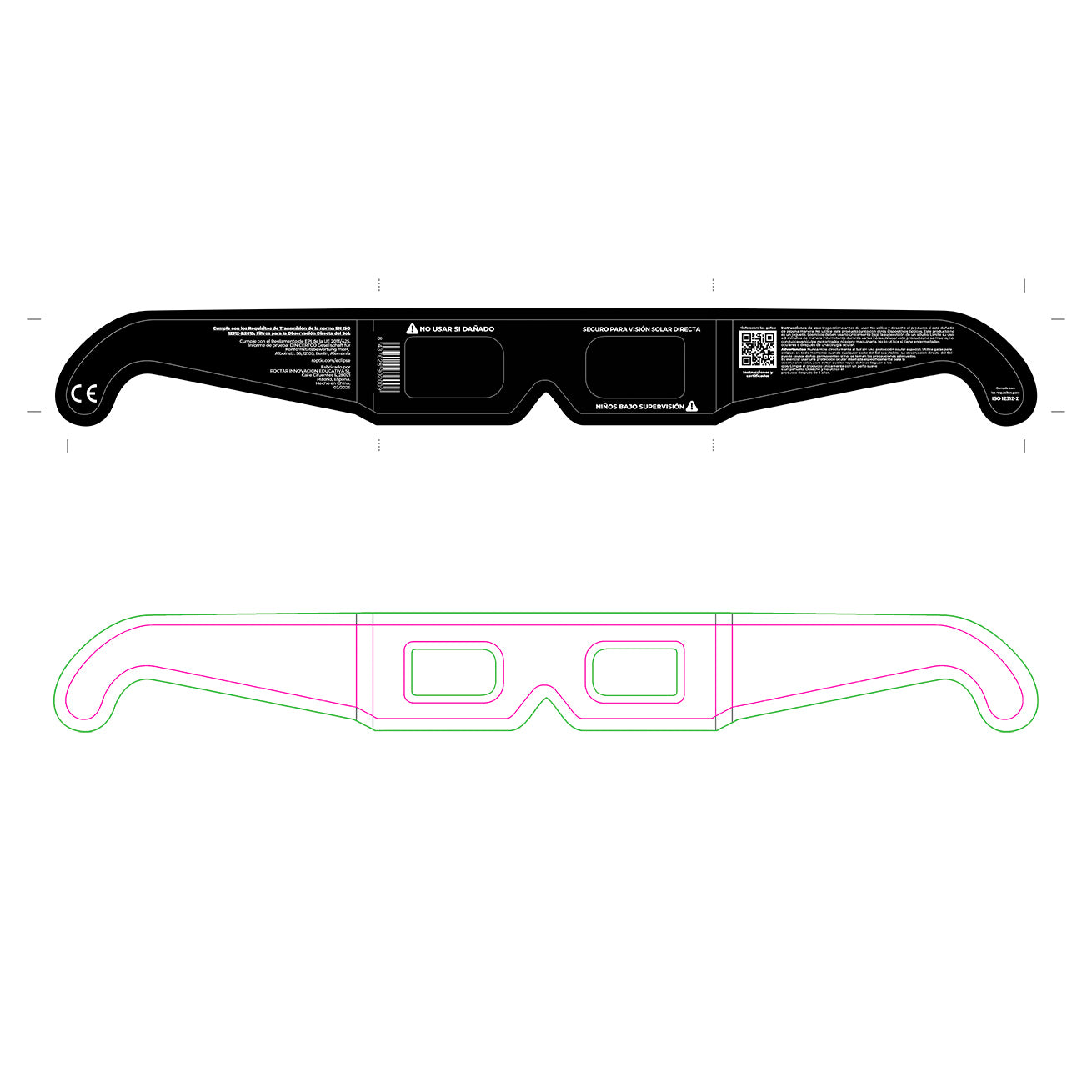 Gafas de Eclipse Solar Personalizadas