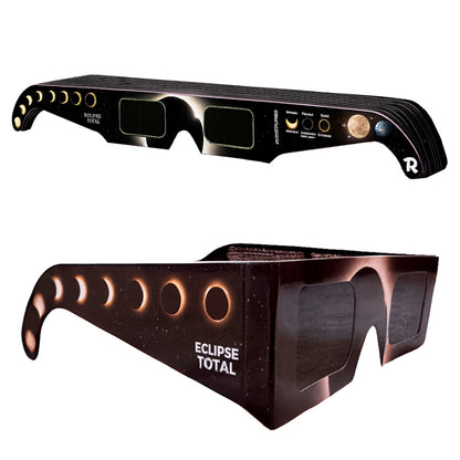 Pack Gafas de Eclipse Solar Certificadas con Expositor (50 Und)