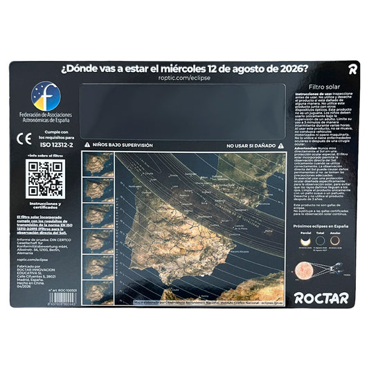 Visor de Eclipse Solar Certificado